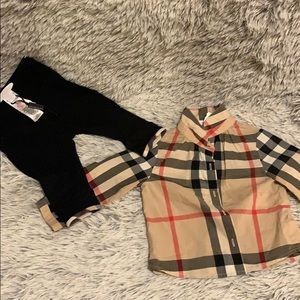 Authentic Burberry kids leggings